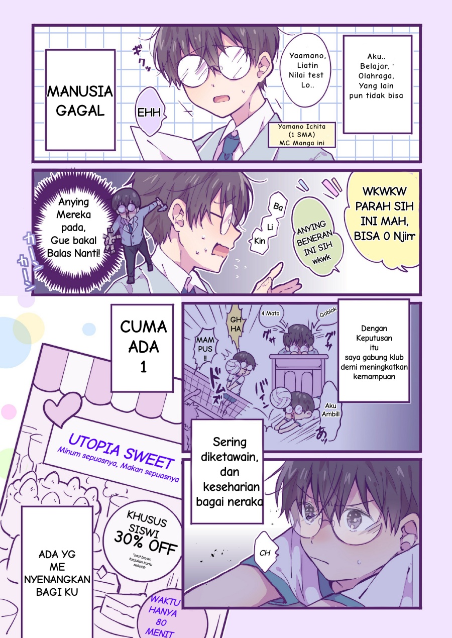 Baca Komik A First-Year High School Boy Whose Hobby Is Cross-Dressing Chapter 1 Gambar 1