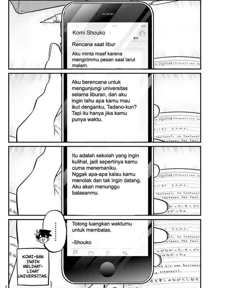 Baca Manga Komi-san wa Komyushou Desu Chapter 348 Gambar 2