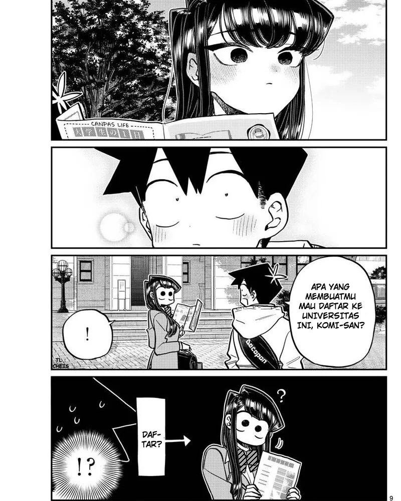 Komi-san wa Komyushou Desu Chapter 348 Gambar 9