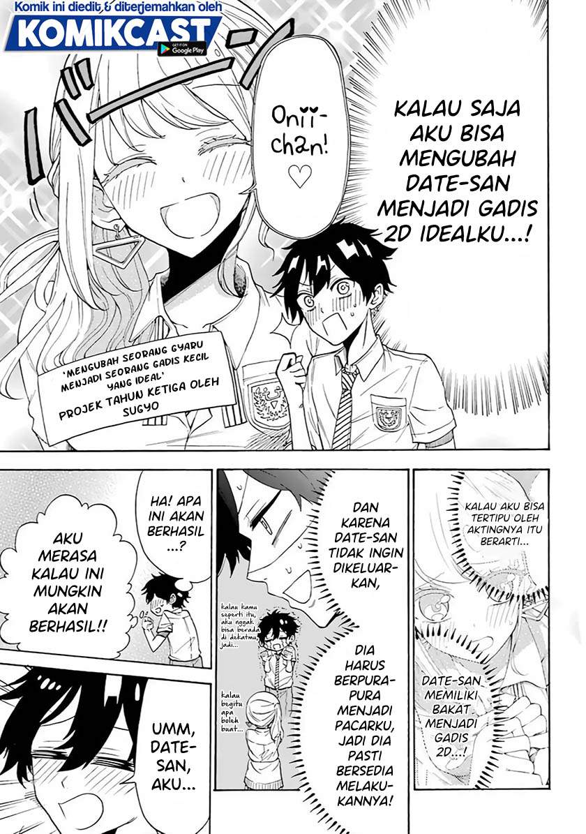 A Gyaru and Otaku who have entered a school where they will have to dropout if they cannot get a lover! Chapter .1 - Tamat Gambar 16