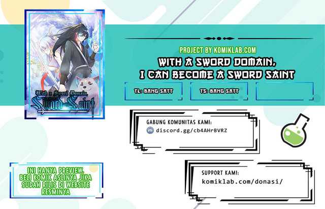 Baca Komik With a Sword Domain, I Can Become the Sword Saint Chapter 15 Gambar 1