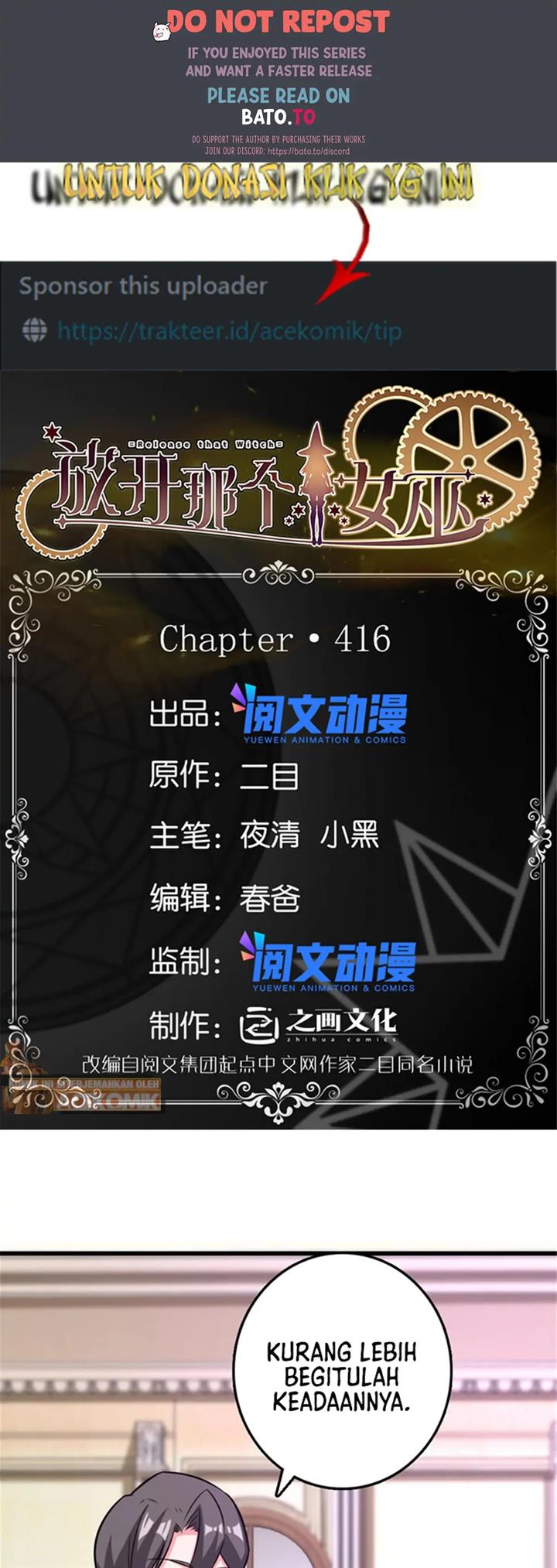 Baca Komik Release That Witch Chapter 416 Gambar 1