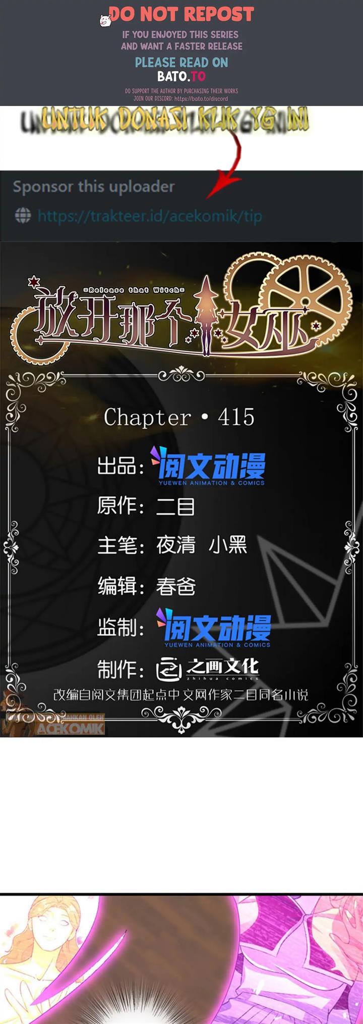 Baca Komik Release That Witch Chapter 415 Gambar 1