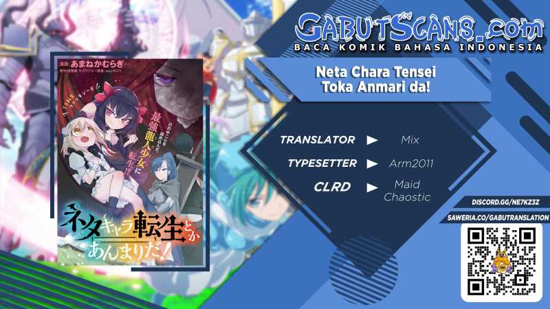 Baca Komik Neta Chara Tensei Toka Anmarida! Chapter 11.2 Gambar 1