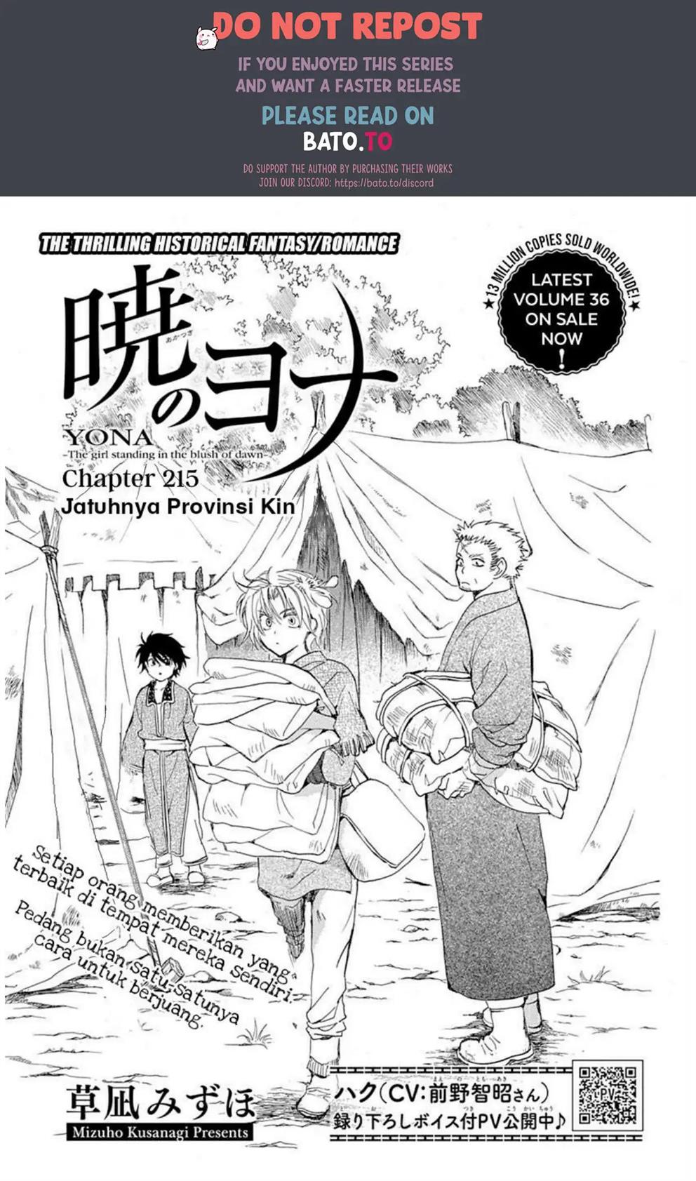 Baca Komik Akatsuki no Yona Chapter 215 Gambar 1