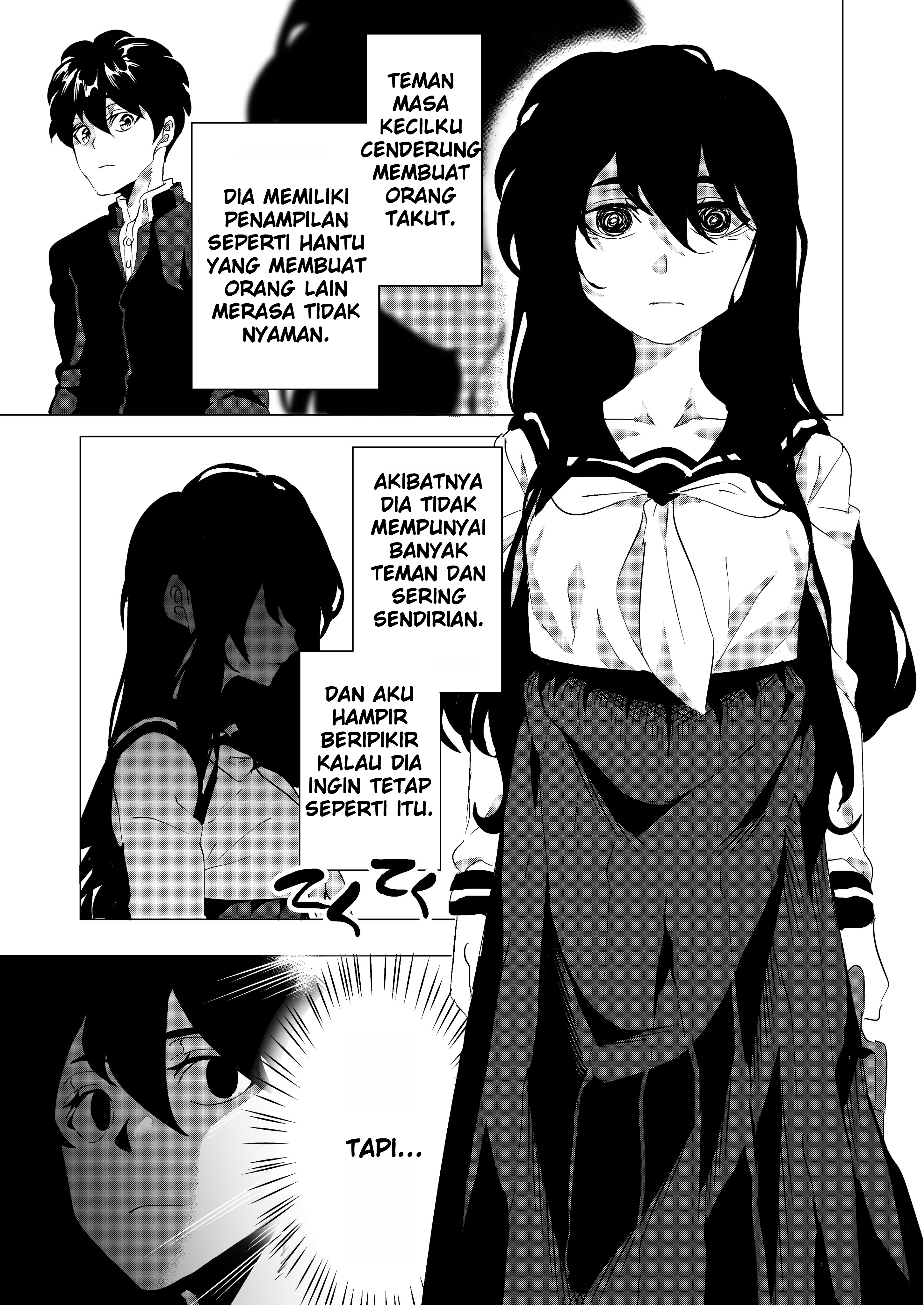 Baca Manga A Story About a Creepy Girl’s Smile Chapter 2 Gambar 2
