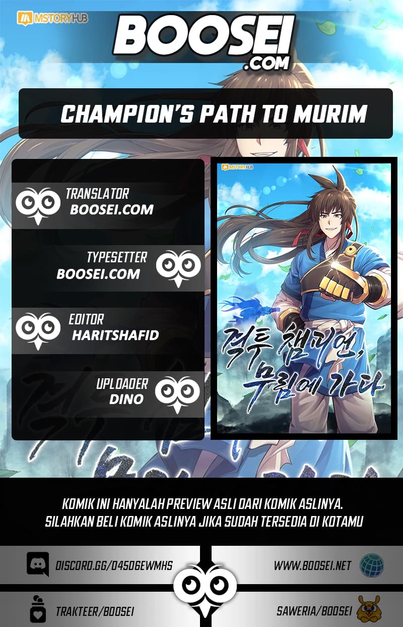 Baca Komik Champion’s Path to Murim Chapter 16 Gambar 1