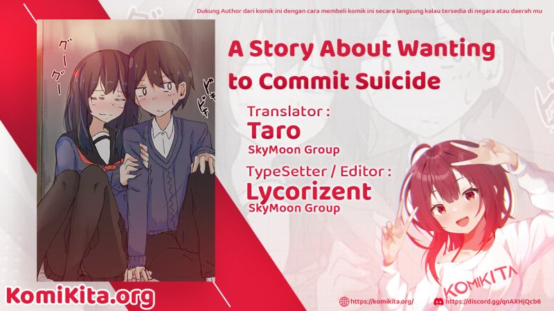 Baca Komik A Story About Wanting To Commit Suicide, But It’s Scary So I Find A Yandere Girl To Kill Me, But It Doesn’t Work Chapter 40 Gambar 1