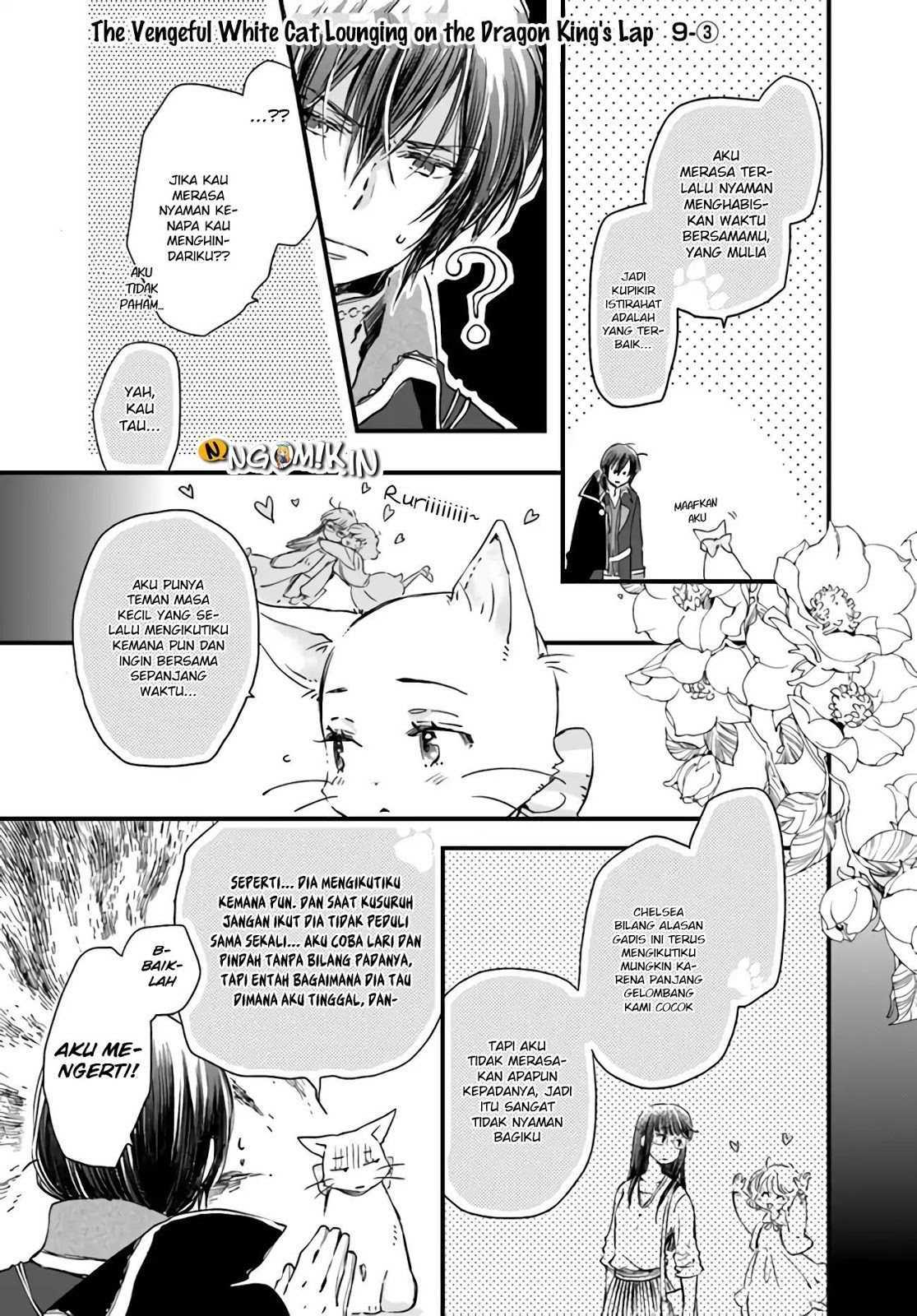 A Vengeful White Cat Lounges Around on the Dragon King’s Lap Chapter 9 Gambar 17