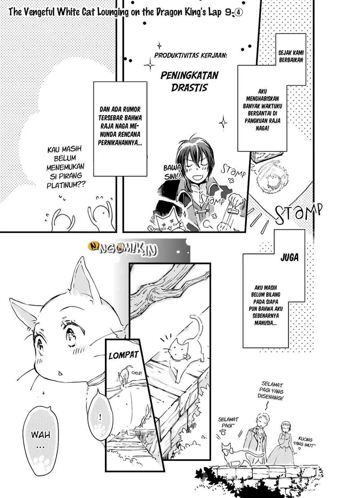 A Vengeful White Cat Lounges Around on the Dragon King’s Lap Chapter 9 Gambar 23