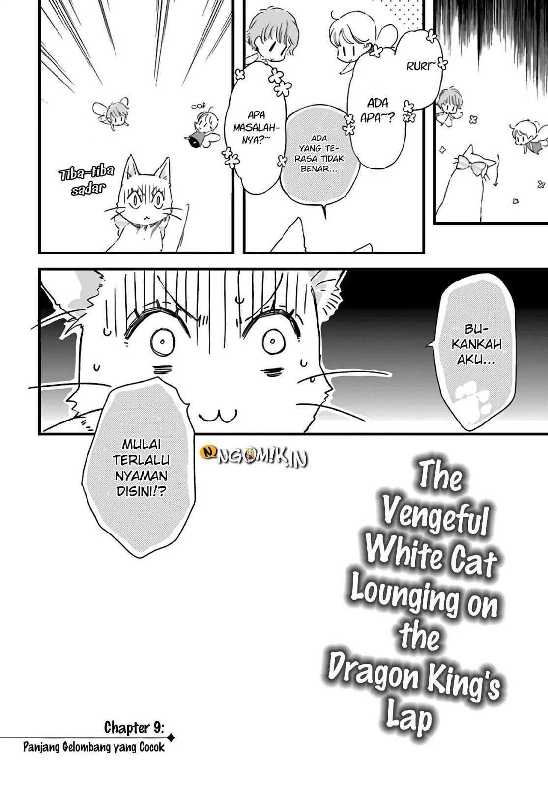 A Vengeful White Cat Lounges Around on the Dragon King’s Lap Chapter 9 Gambar 4