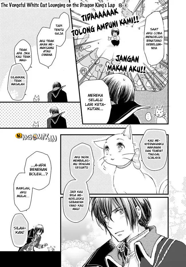 A Vengeful White Cat Lounges Around on the Dragon King’s Lap Chapter 8 Gambar 23