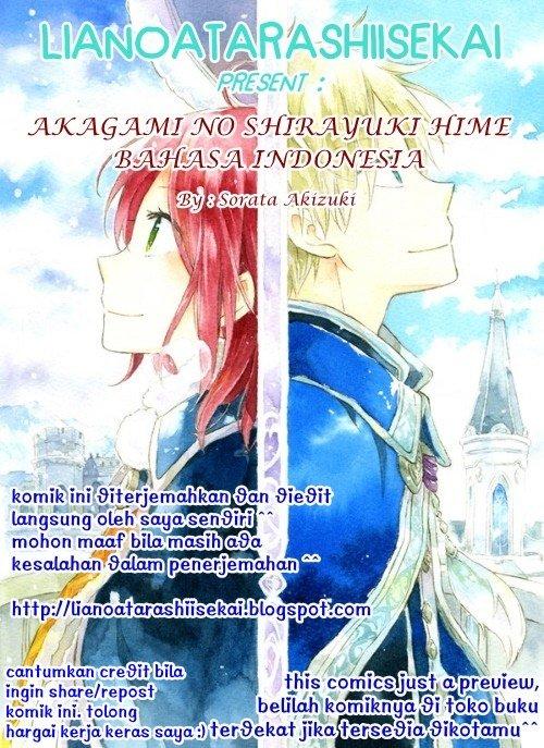 Baca Komik Akagami no Shirayukihime Chapter 110 Gambar 1