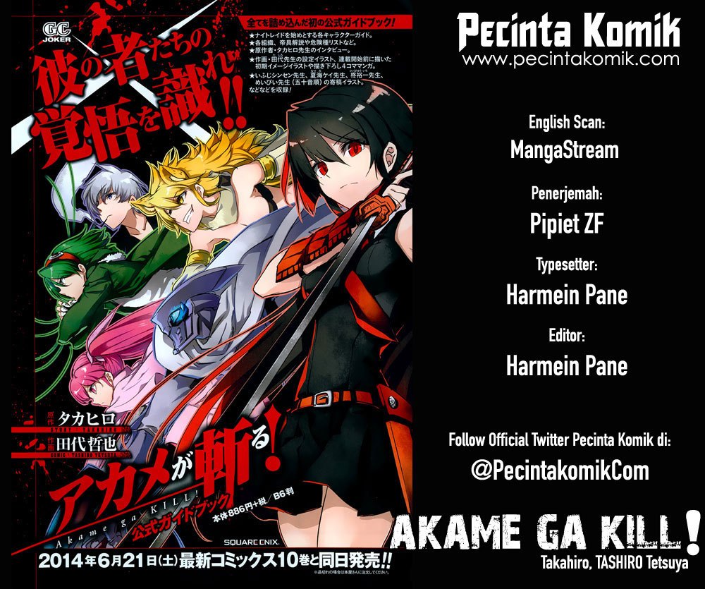 Baca Komik Akame ga Kill! Chapter 56 Gambar 1