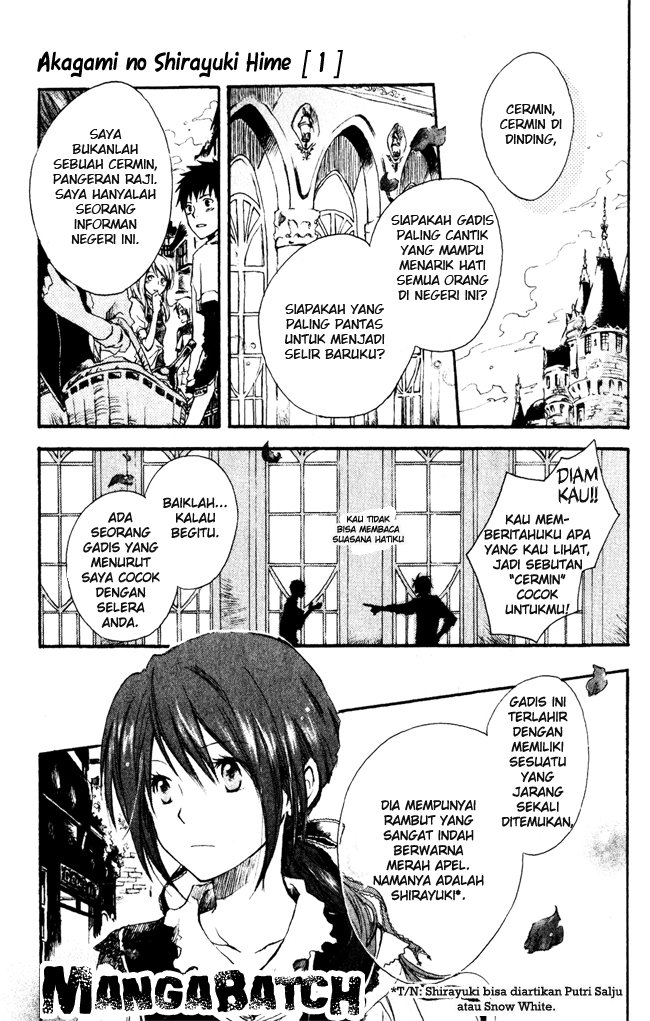 Akagami no Shirayukihime Chapter 1 Gambar 3