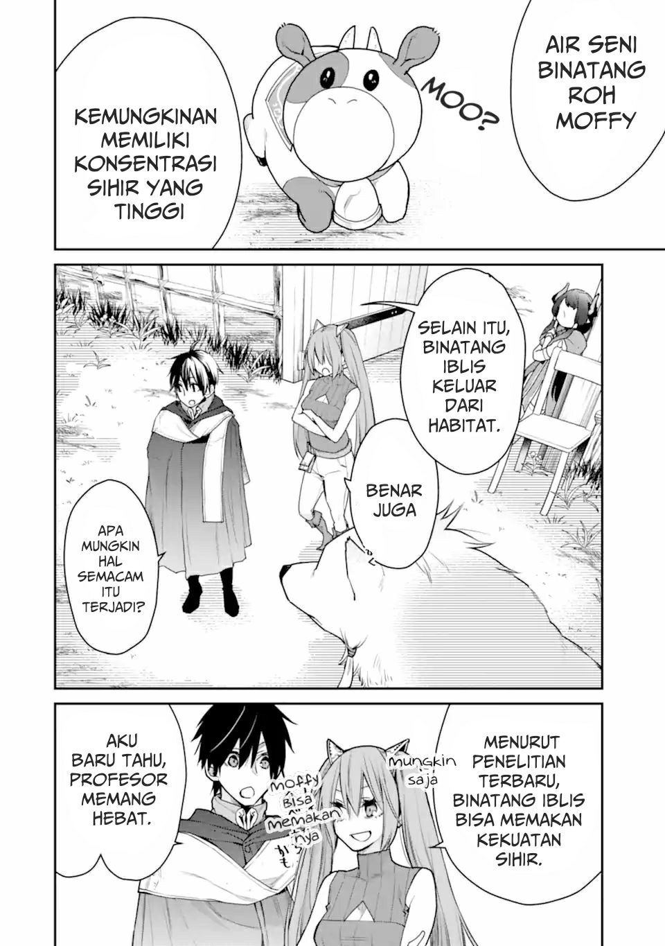 Saikyou no Madoshi. Hisa ni Ya wo Ukete Shimatta no de Inaka no Eihei ni Naru Chapter 26.1 Gambar 17
