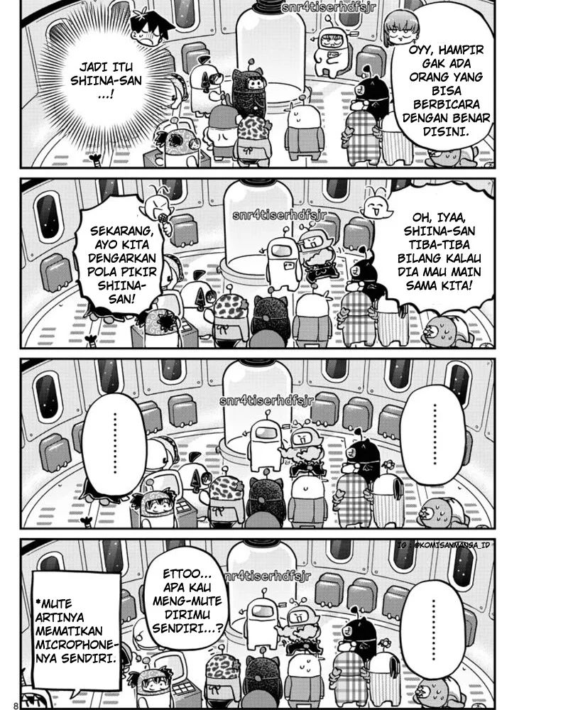 Komi-san wa Komyushou Desu Chapter 352 Gambar 8