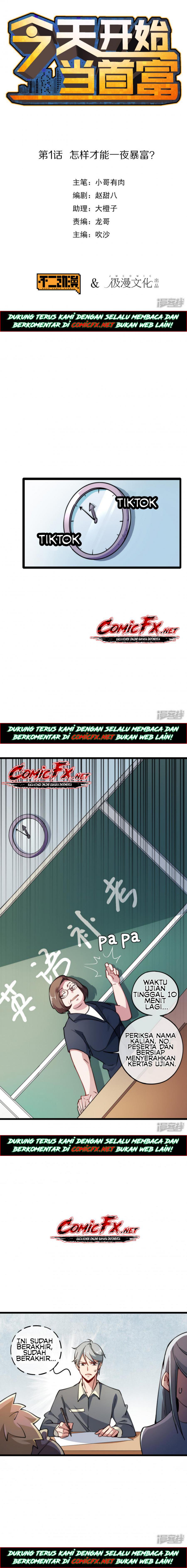 Baca Manhua Become The Richest Man Today Chapter 1 Gambar 2