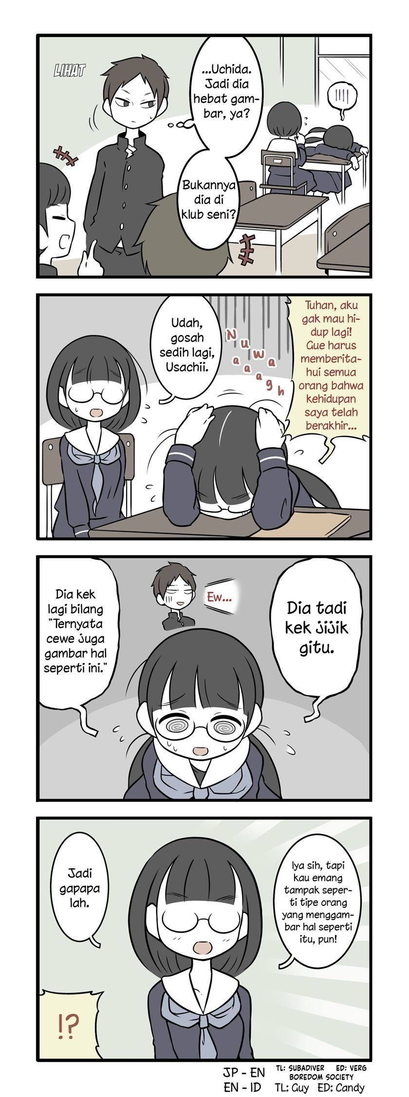 Baca Komik Bijutsubu Girl Chapter 4 Gambar 1