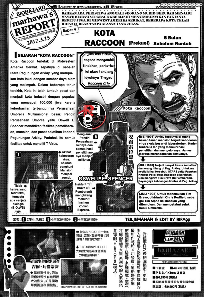 Baca Manga Resident Evil: The Marhawa Desire Chapter 4 Gambar 2