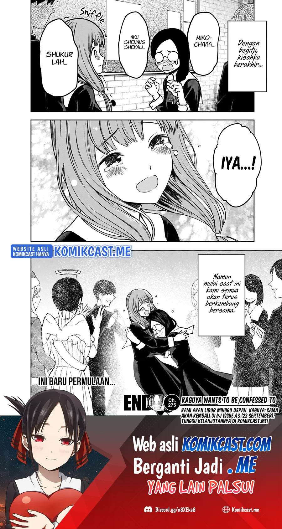 Kaguya-sama wa Kokurasetai – Tensai-tachi no Renai Zunousen Chapter 275 Gambar 19