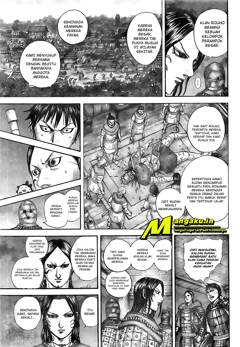 Kingdom Chapter 734 Gambar 14