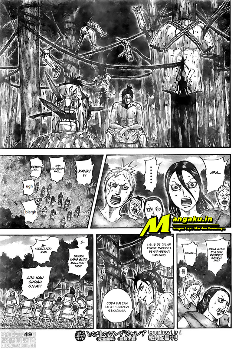 Kingdom Chapter 734 Gambar 16