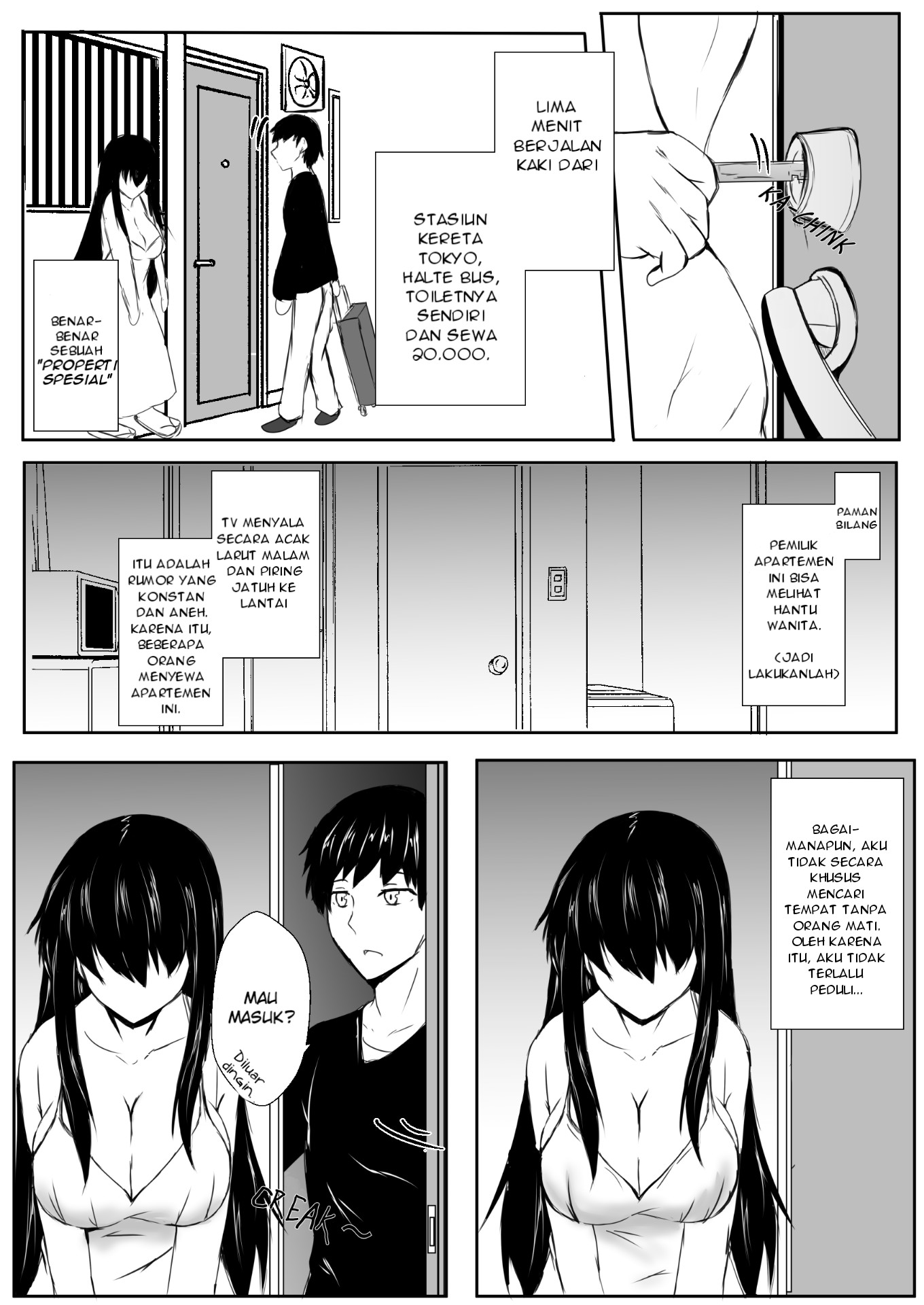 Baca Manga Apartment Ghost Chapter 1 Gambar 2