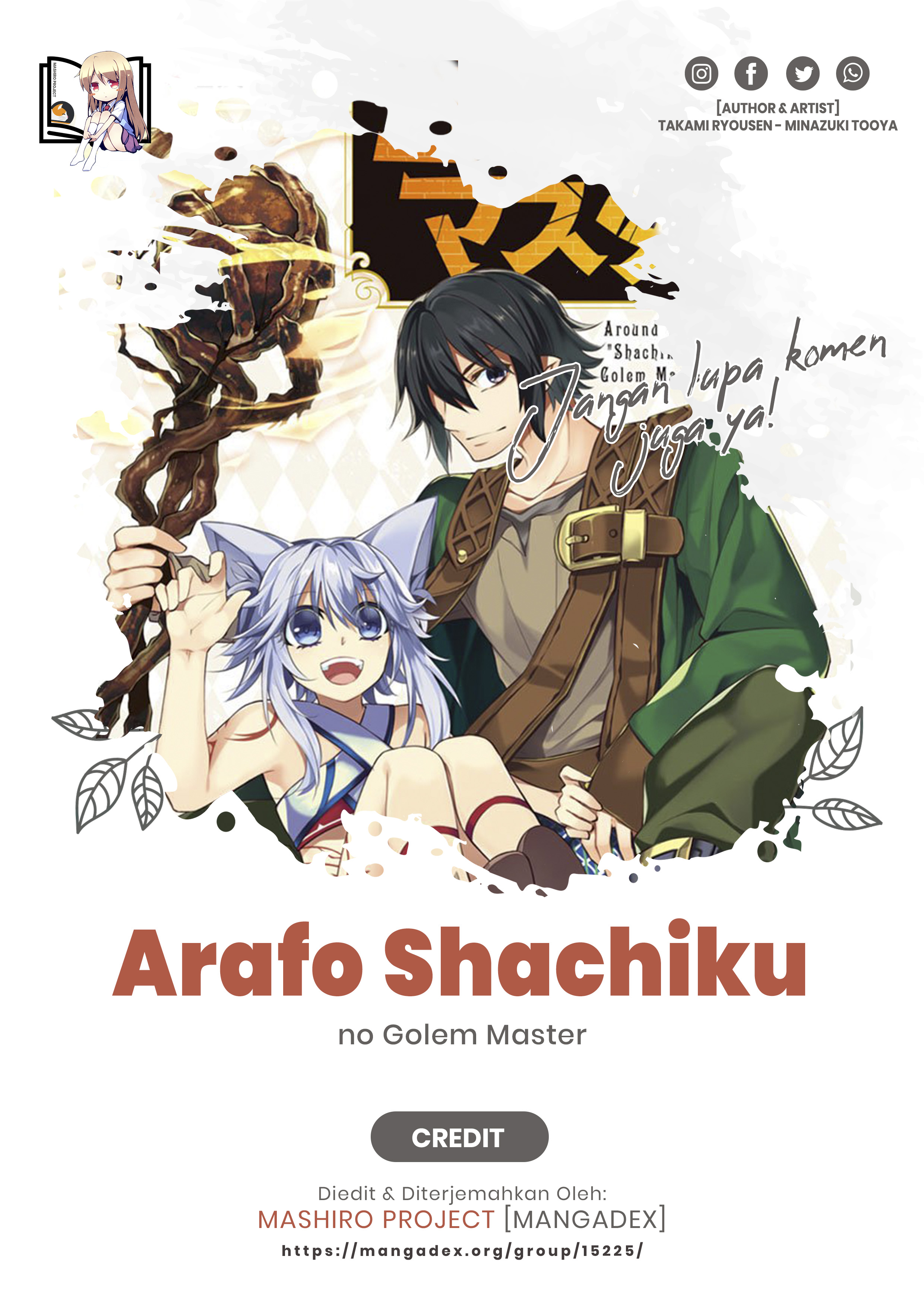 Baca Komik Arafoo Shachiku no Golem Master Chapter 1 Gambar 1