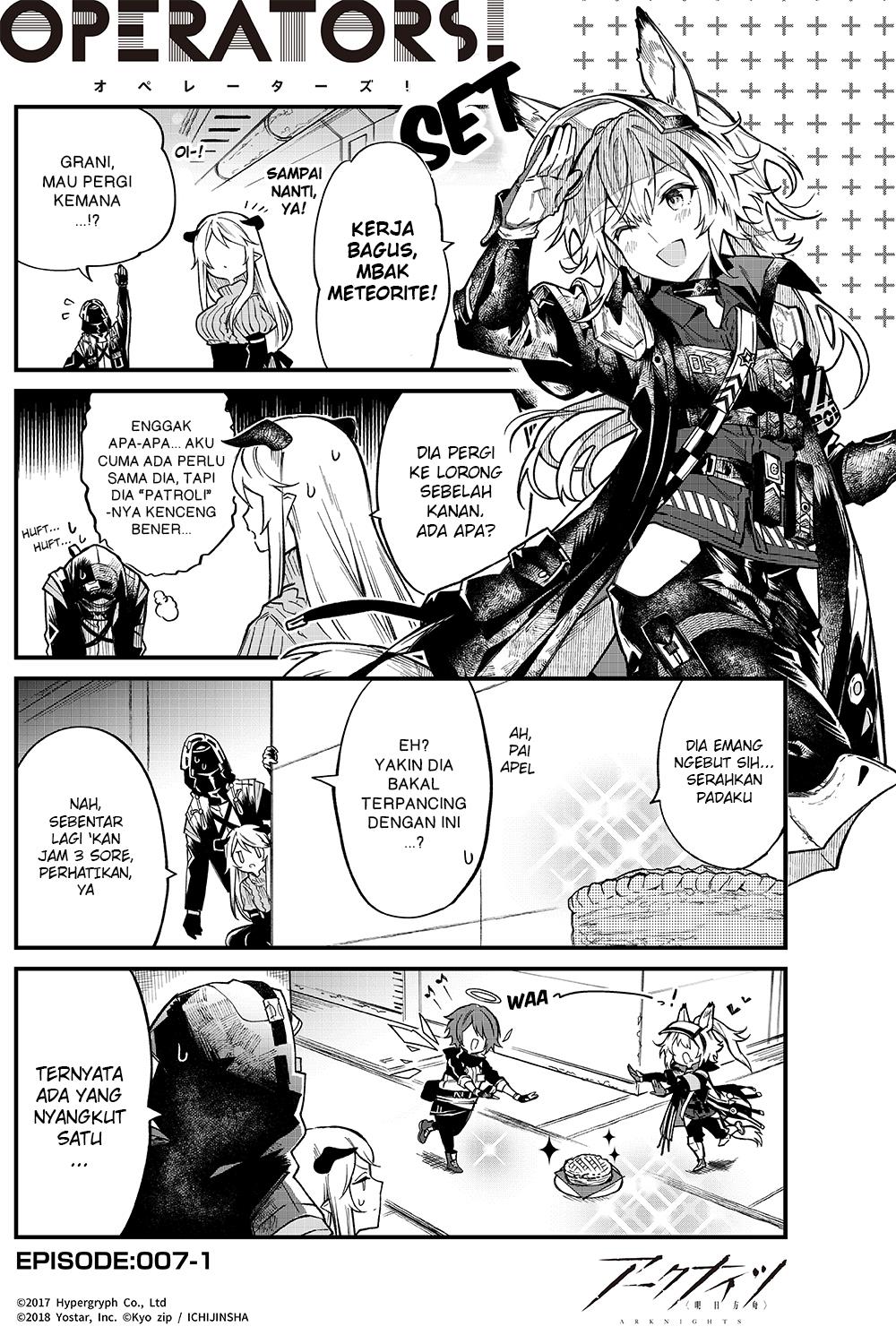 Baca Komik Arknights: OPERATORS! Chapter 7 Gambar 1