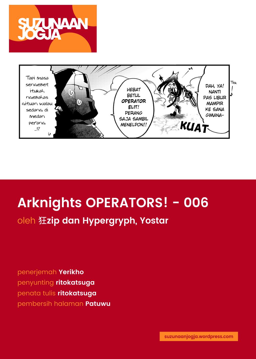 Arknights: OPERATORS! Chapter 6 Gambar 4
