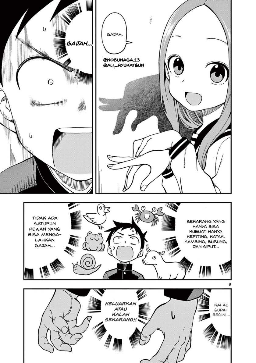 Karakai Jouzu no Takagi-san Chapter 156 Gambar 10