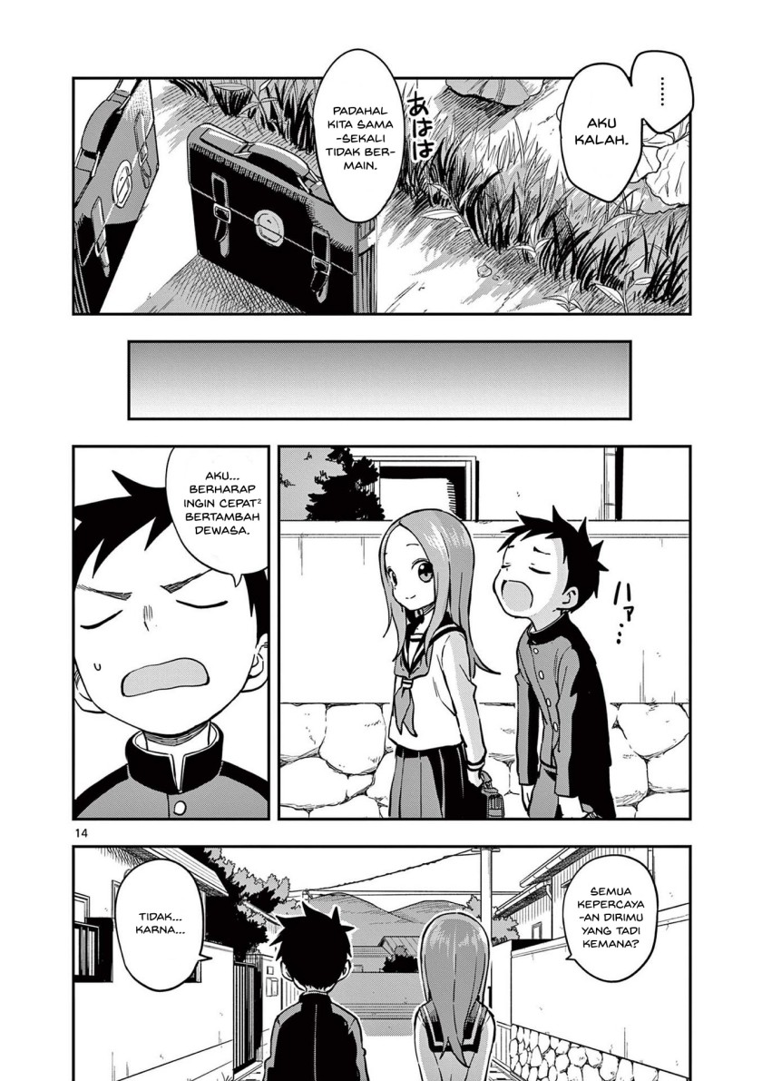 Karakai Jouzu no Takagi-san Chapter 156 Gambar 15