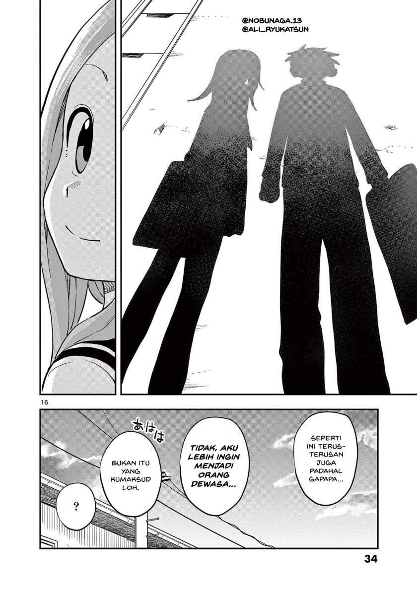 Karakai Jouzu no Takagi-san Chapter 156 Gambar 17