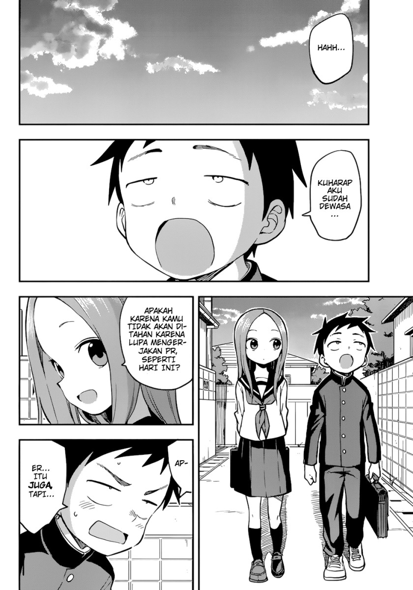 Karakai Jouzu no Takagi-san Chapter 156 Gambar 3