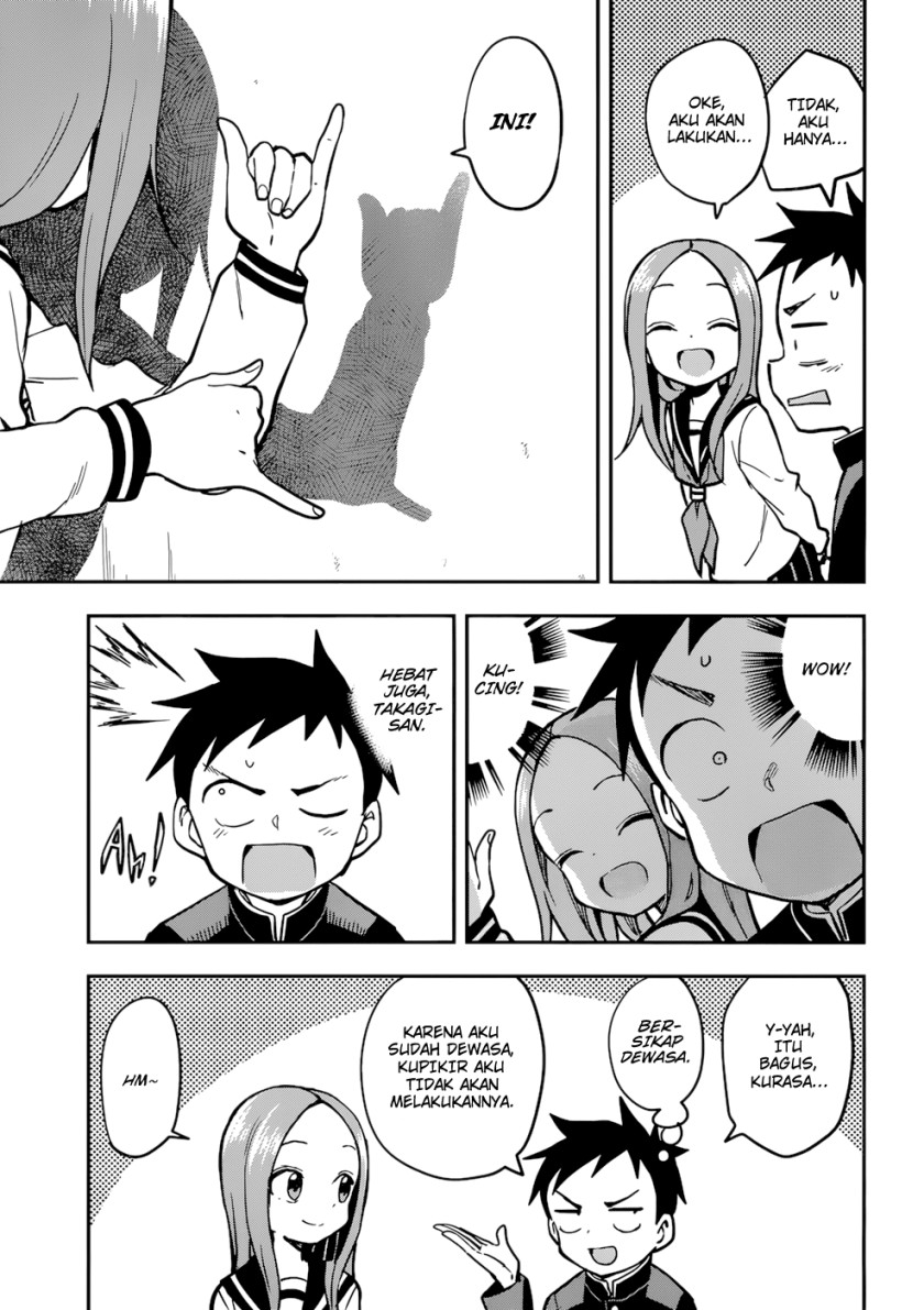 Karakai Jouzu no Takagi-san Chapter 156 Gambar 8