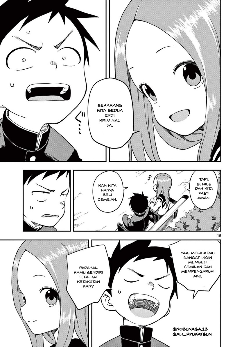 Karakai Jouzu no Takagi-san Chapter 155 Gambar 18