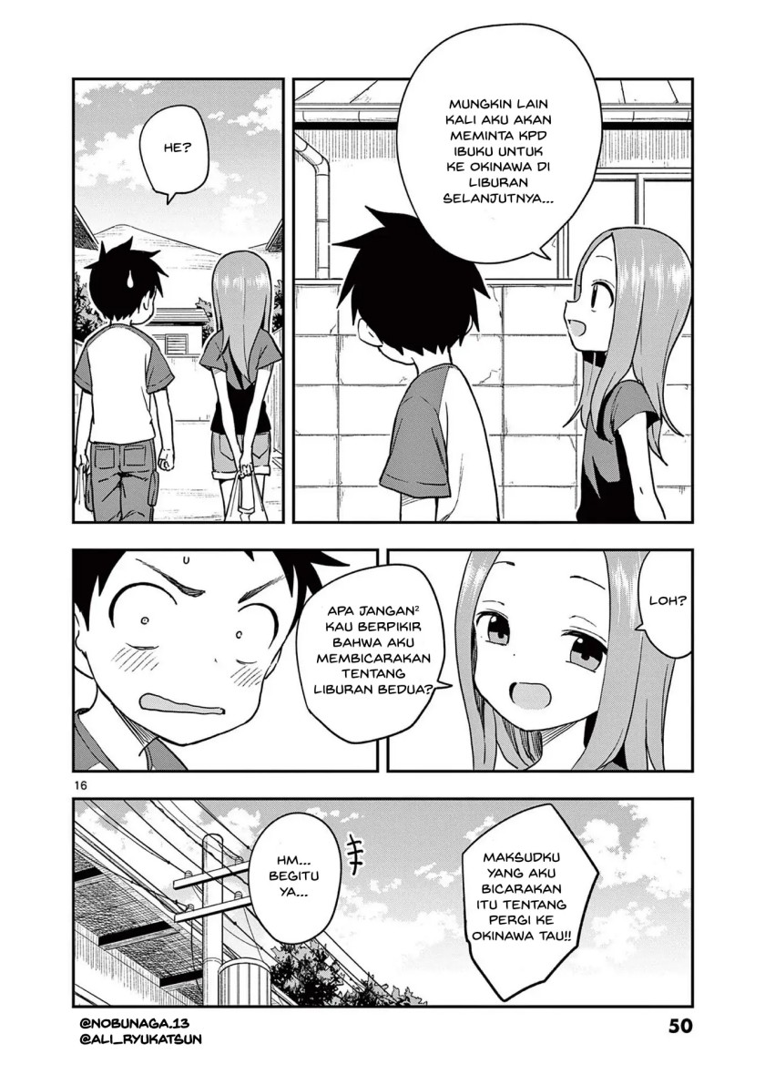 Karakai Jouzu no Takagi-san Chapter 154 Gambar 17