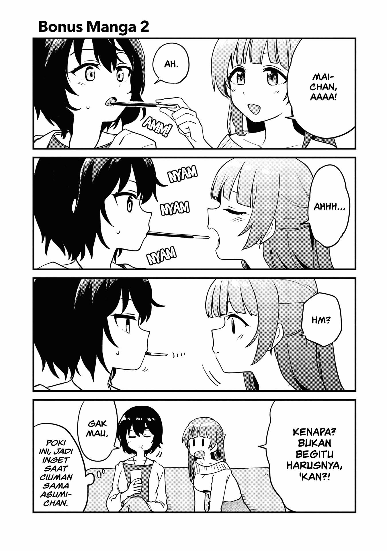 Baca Manga Asumi-chan wa Les Fuuzoku ni Kyoumi ga Arimasu! Chapter 5.1 Gambar 2