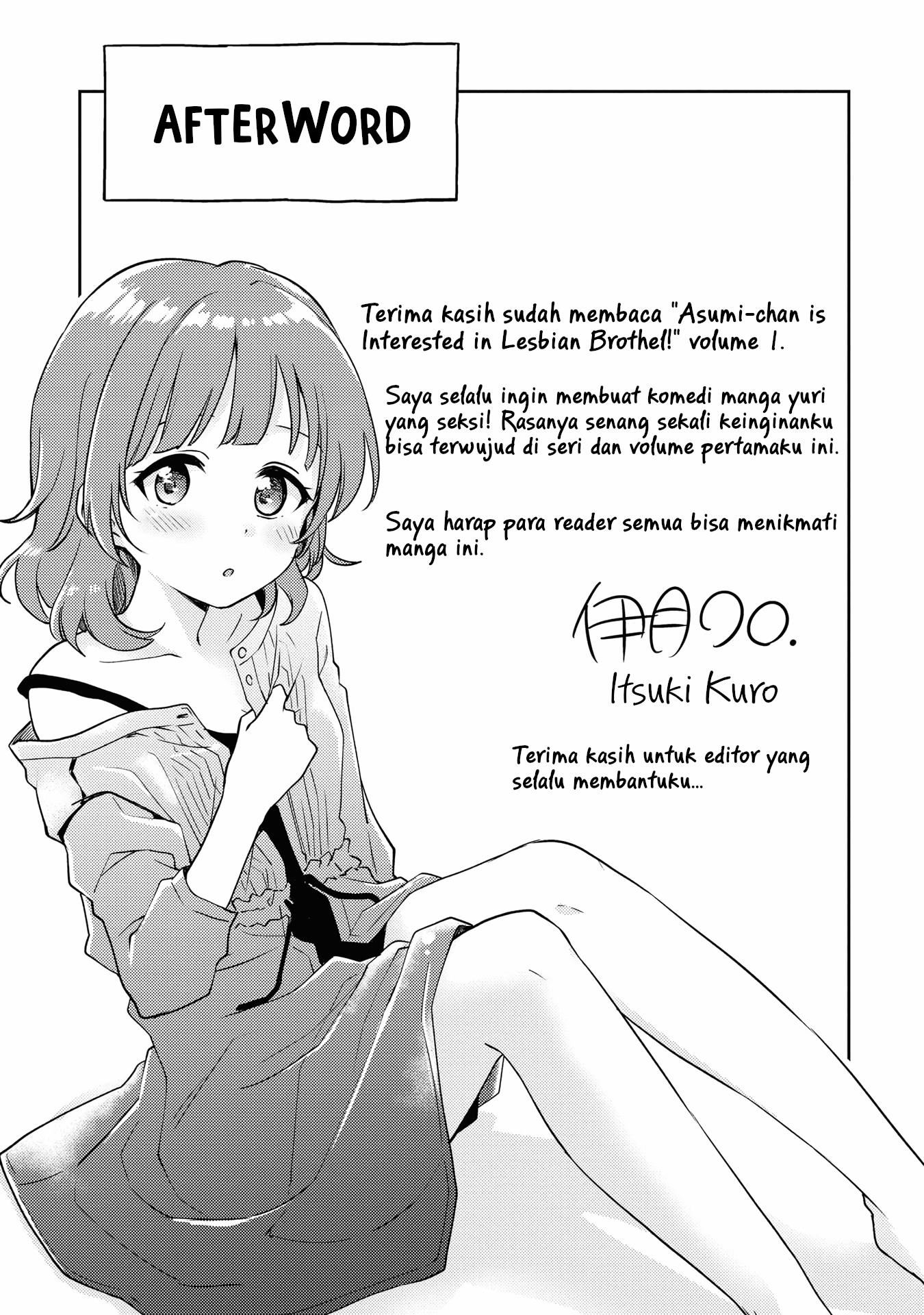 Asumi-chan wa Les Fuuzoku ni Kyoumi ga Arimasu! Chapter 5.1 Gambar 6