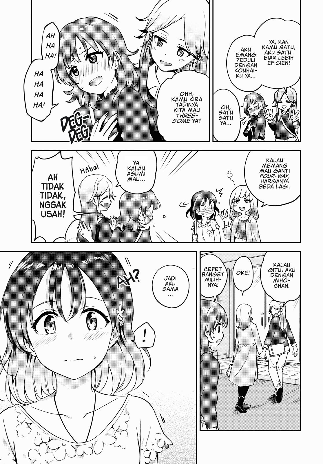 Asumi-chan wa Les Fuuzoku ni Kyoumi ga Arimasu! Chapter 4 Gambar 3