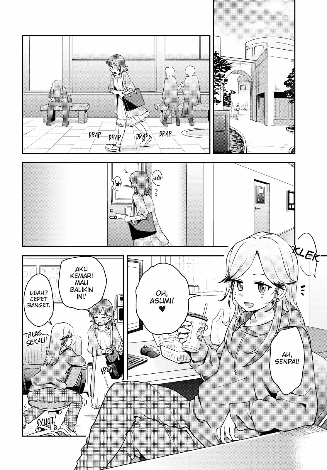 Asumi-chan wa Les Fuuzoku ni Kyoumi ga Arimasu! Chapter 2 Gambar 10