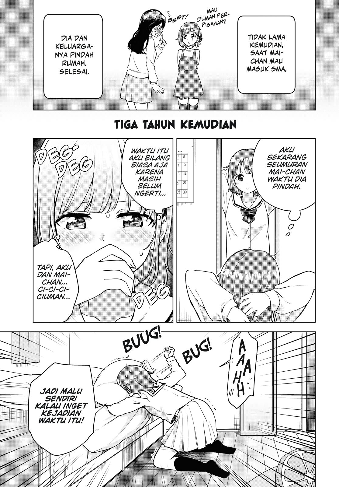 Asumi-chan wa Les Fuuzoku ni Kyoumi ga Arimasu! Chapter 1 Gambar 9