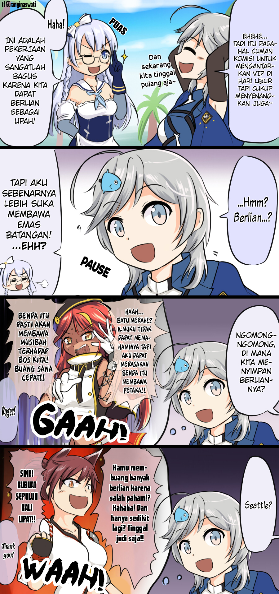 Baca Komik Azur Lane – Spare Time (Doujinshi) Chapter 33 Gambar 1