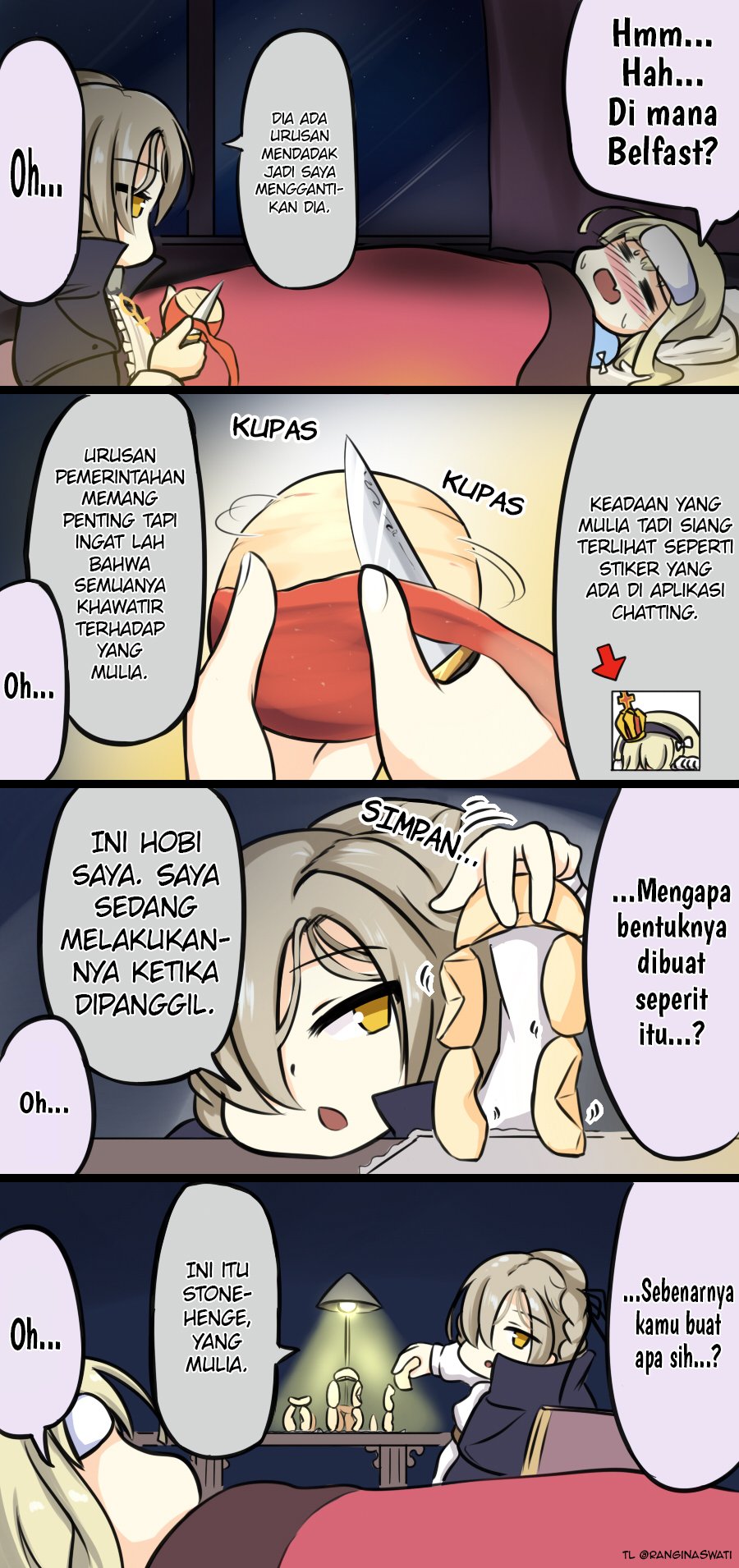 Baca Komik Azur Lane – Spare Time (Doujinshi) Chapter 19 Gambar 1