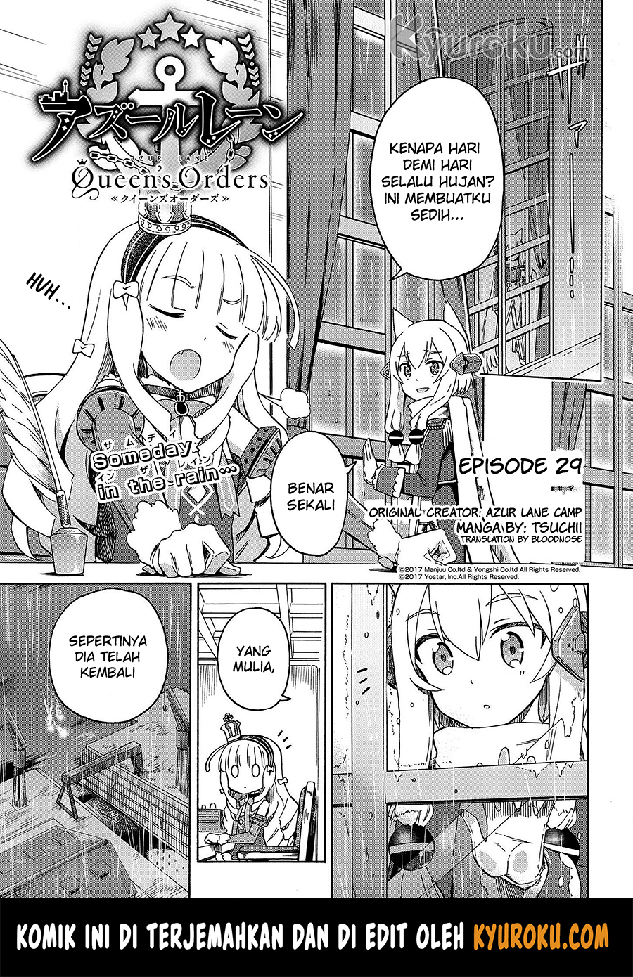 Baca Komik Azur Lane Queen's Orders Chapter 29 Gambar 1