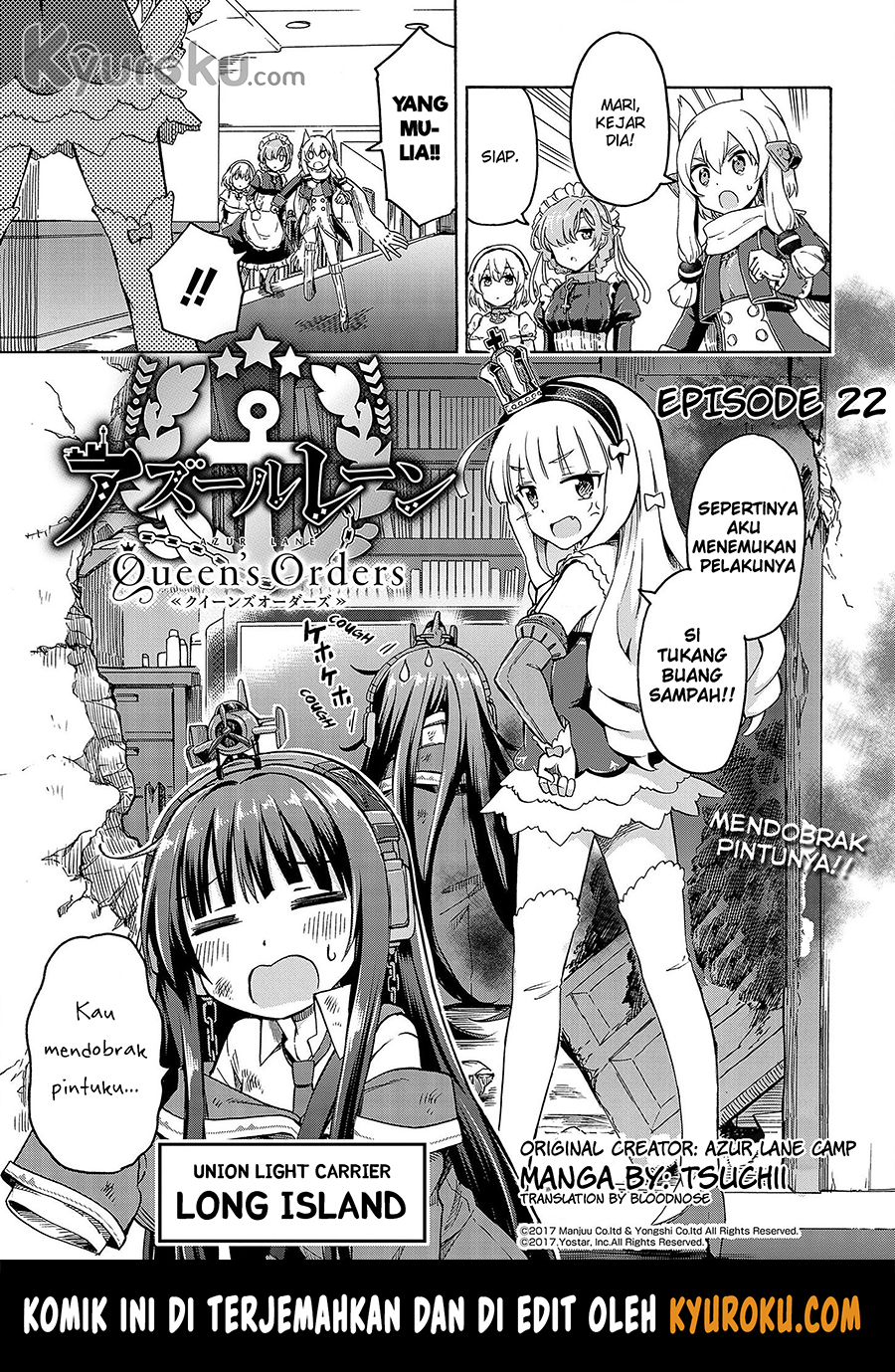 Baca Komik Azur Lane Queen's Orders Chapter 22 Gambar 1