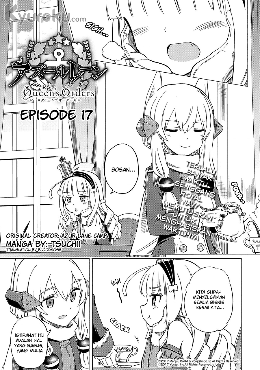 Baca Komik Azur Lane Queen's Orders Chapter 17 Gambar 1