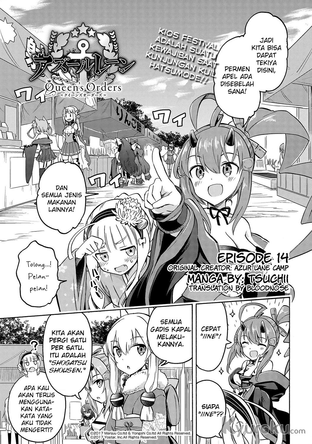 Baca Manga Azur Lane Queen's Orders Chapter 14 Gambar 2