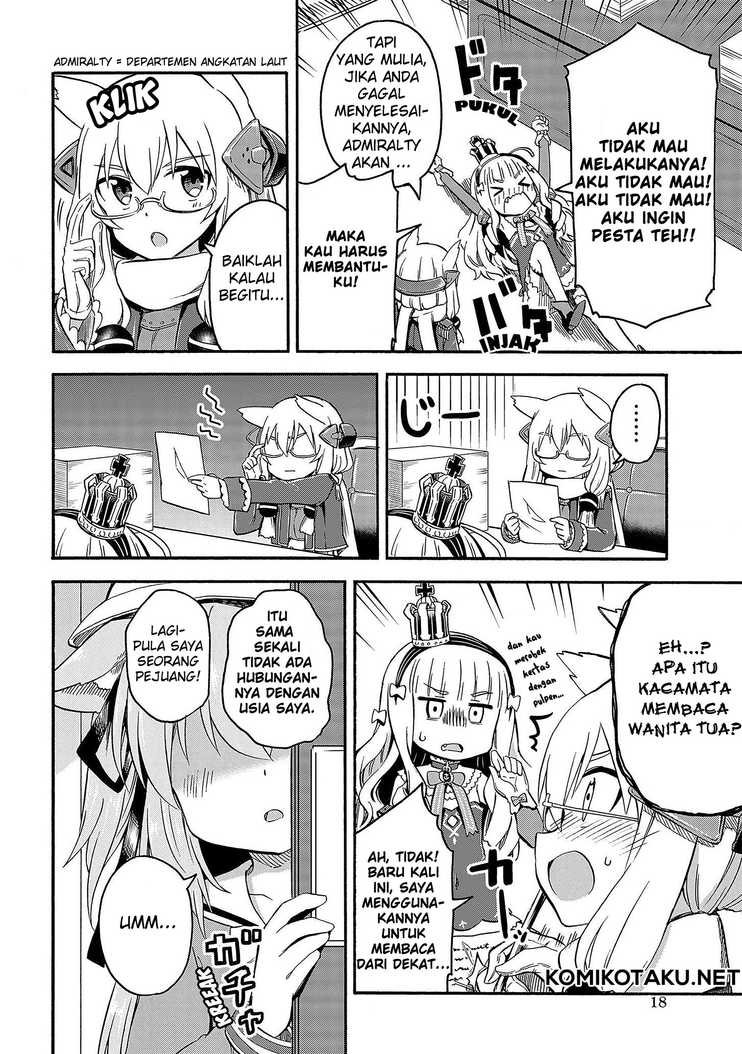 Baca Manga Azur Lane Queen's Orders Chapter 3 Gambar 2